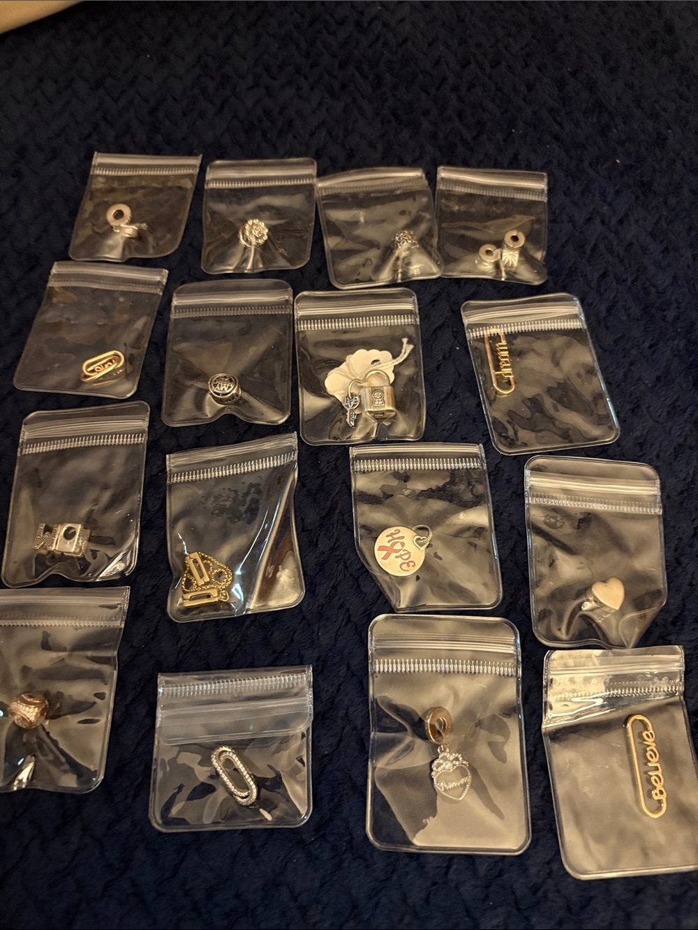 Pandora Gold and Silver Mixed Charm Lot